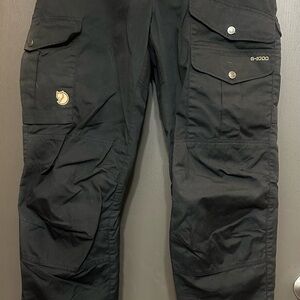 Fjallraven Black G-1000 Women's Cargo Pants